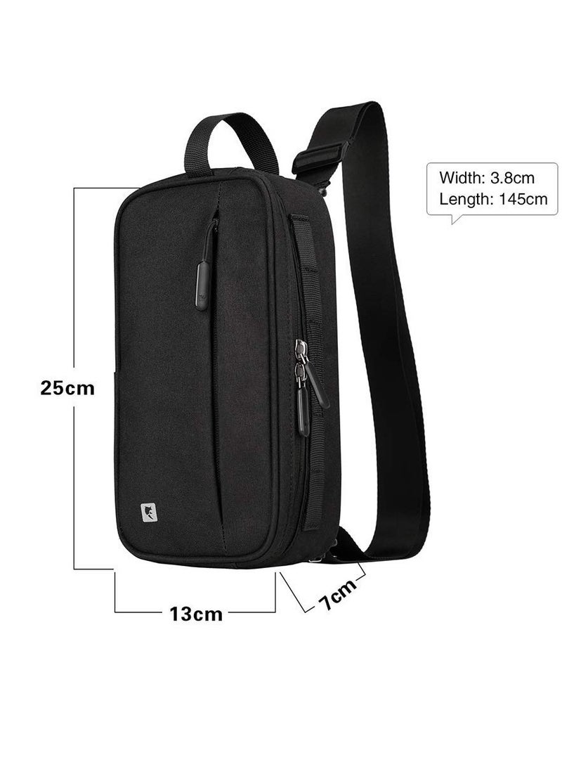 SYOSI Bike Handlebar Bag, Multifunctional Waterproof Mountain Crossbar Front Bag Road Basket Bicycle Frame Waist Shoulder Professional Cycling Accessories  - Image 2