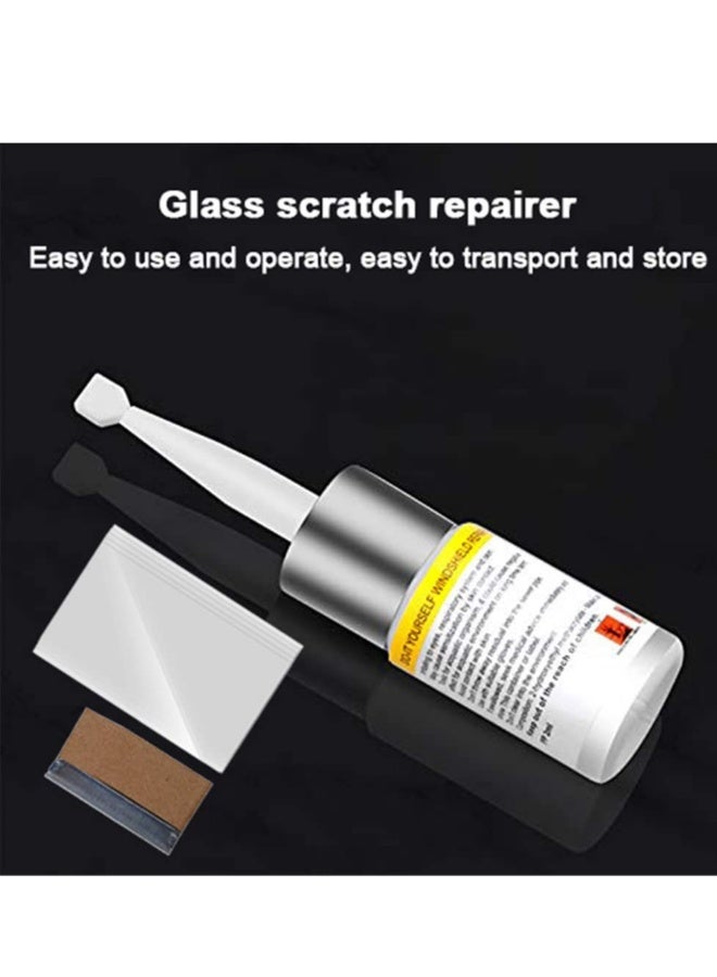 Generic Windshield Crack Repair Kit, 2Pcs White Windscreen Repair Kit, Repair Fluid Kit, Car Windshield Kits DIY Cars Window Tools, Glass Corrector Set, Crack Repairing, Nicks for Car - Image 3