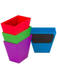 Learning Resources Magnetic Create-a-Space Storage Bins (Set of 4)  - Image 1