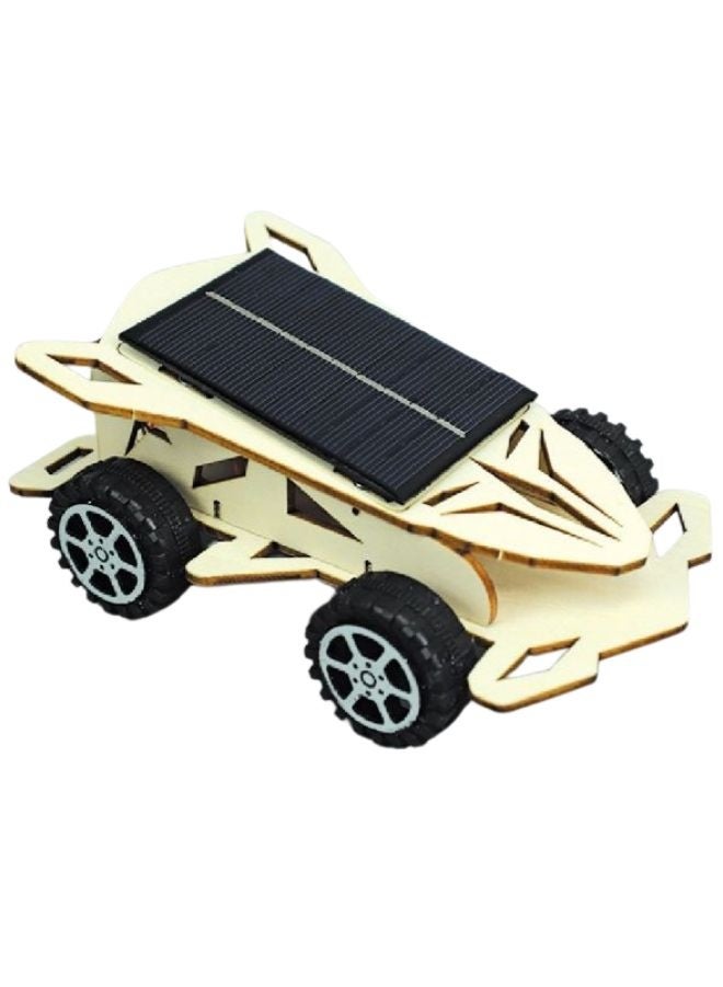 Fatio STEM Toy, Wooden Race Car, Solar-Powered Montessori Toy, DIY 3D puzzle, eco-friendly, handmade, educational toy - Image 2