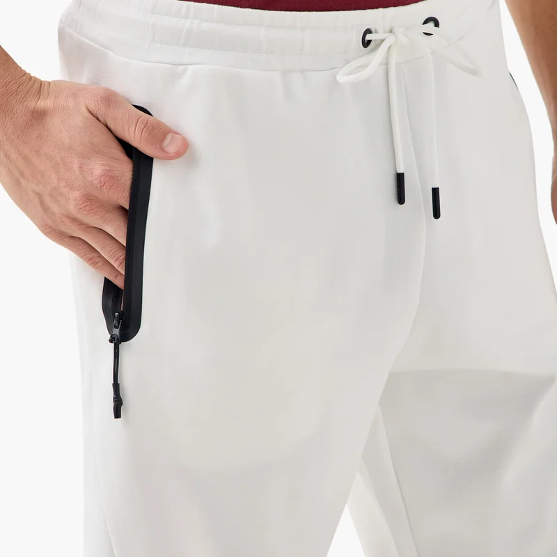 ADOT by Splash Zipper Pocket Detail Shorts with Drawstring Closure