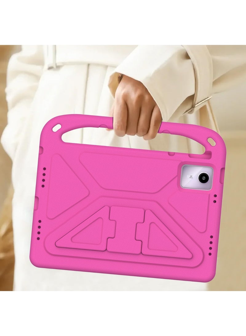 Cover for Lenovo Tab M11 2023 TB-330FU TB-330XU/Lenovo Xiaoxin Pad 2024 TB-331FC 11 Inch Tablet Case for Kids Durable Lightweight EVA Shockproof Protective Handle Stand Cover (Pink) - Image 5