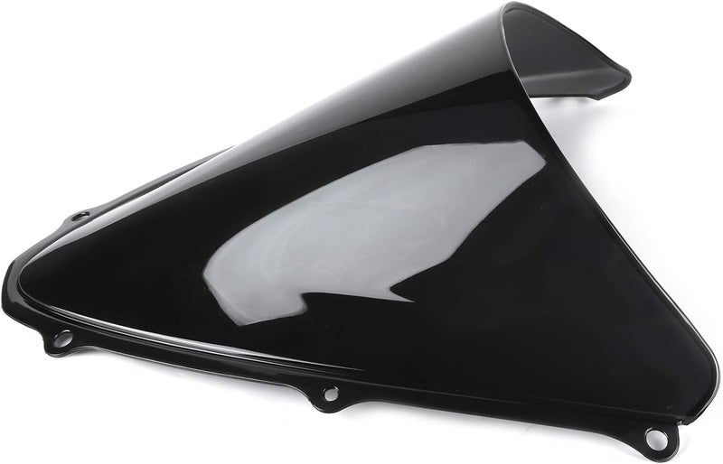 ZJchao Windshield, Windshields Windscreen PC Wind Deflector Windshield Wind Screen Fit for GSXR 600/750 K6 2006‑2007 (Black) - Image 5