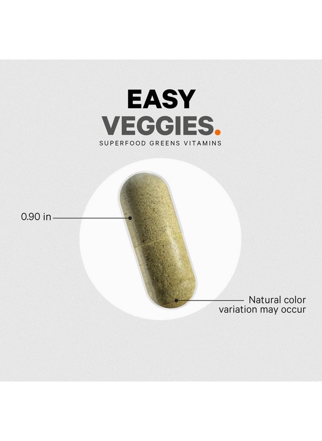 Codeage Instantfood Easy Veggies Over 15 Vegetables Equivalent Allinone Daily Vegan Blend Whole Food Greens Vitamins Supplement Capsules Minerals Phytonutrients Multivitamin Nongmo 90 Ct  - Image 5