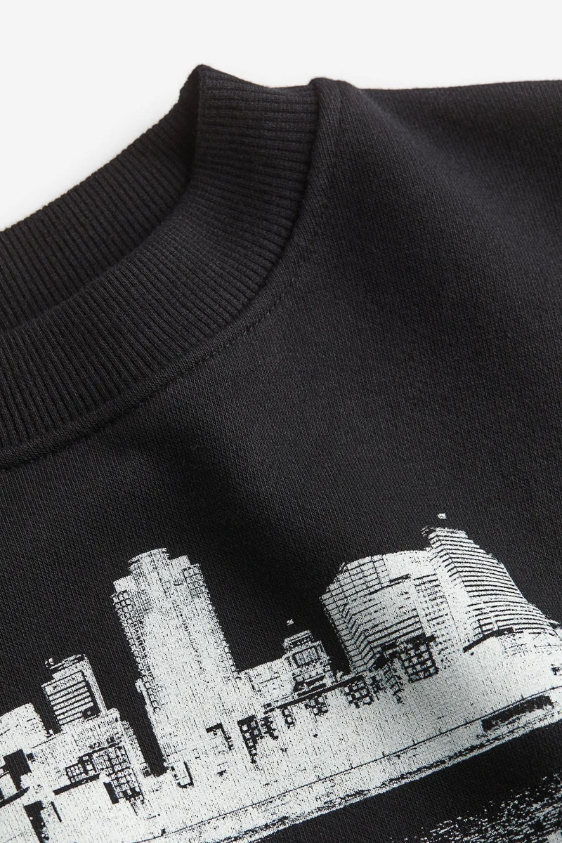 H&M Youth Graphic Print Sweatshirt