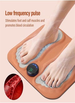 Generic Blood circulation foot massage machine, low frequency pulse 3D muscle EMS foot massager, electrical muscle stimulation, electronic foot massager for pain relief and circulation promotion  - Image 4