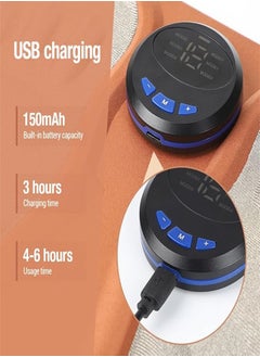 Generic Blood circulation foot massage machine, low frequency pulse 3D muscle EMS foot massager, electrical muscle stimulation, electronic foot massager for pain relief and circulation promotion  - Image 5