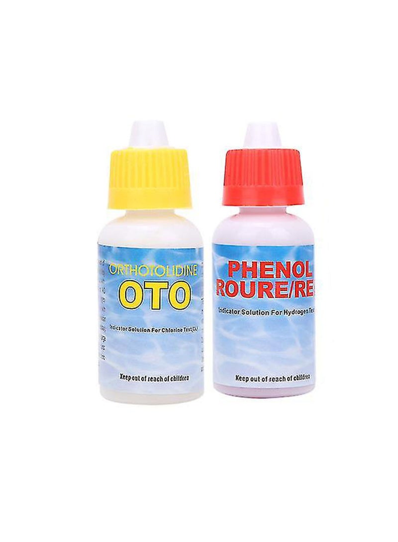 Aqua زجاجات إعادة تعبئة مجموعة اختبار درجة الحموضة والكلور