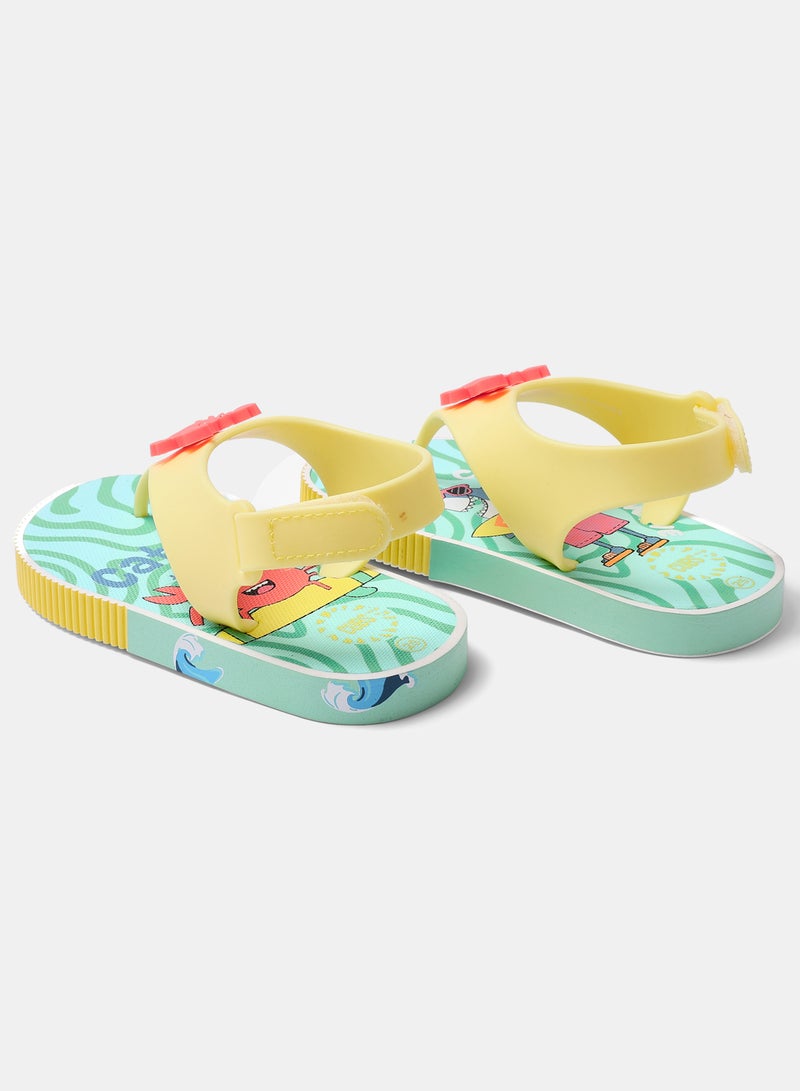 CUBS Sharks & Crabs Toddler Flip-Flop Kids - Image 2