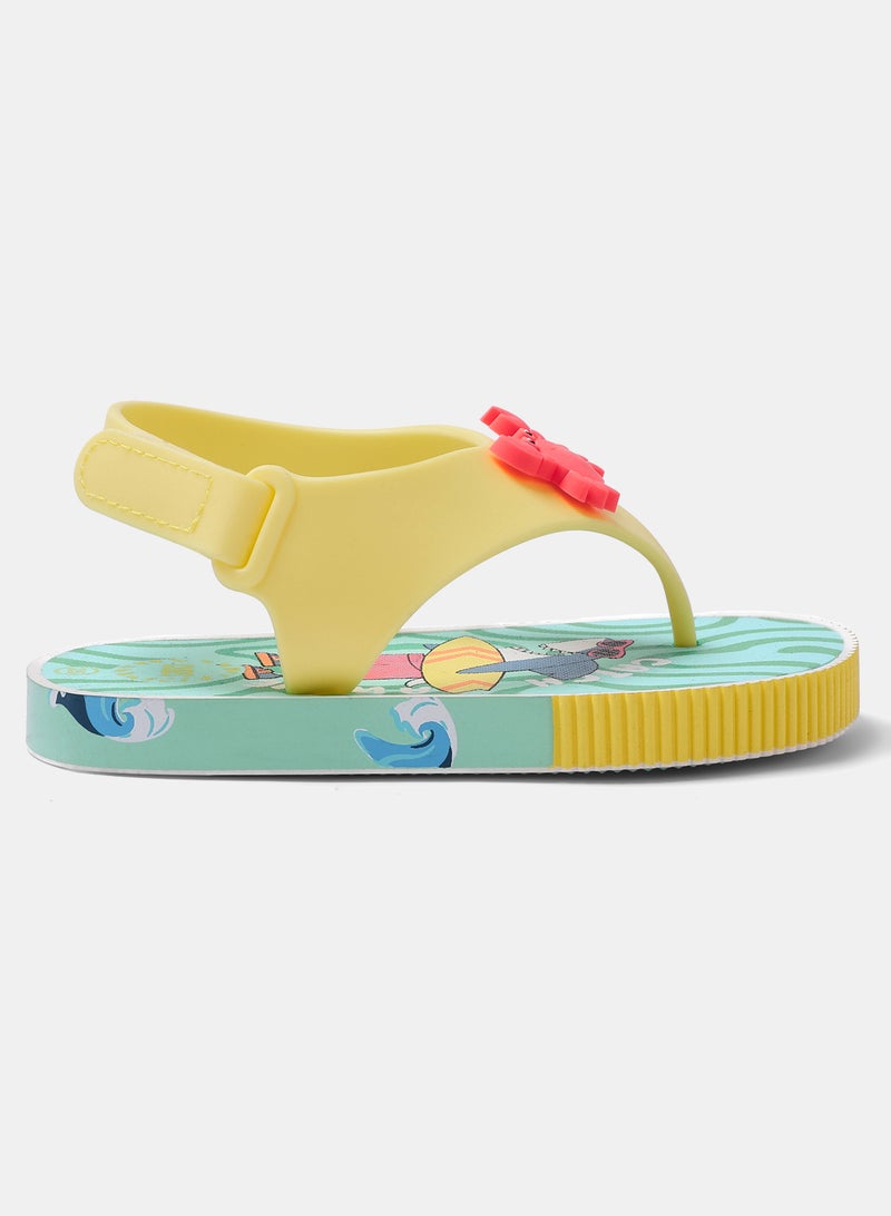 CUBS Sharks & Crabs Toddler Flip-Flop Kids - Image 1