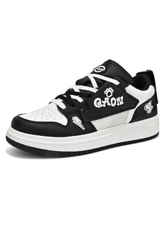 black and white