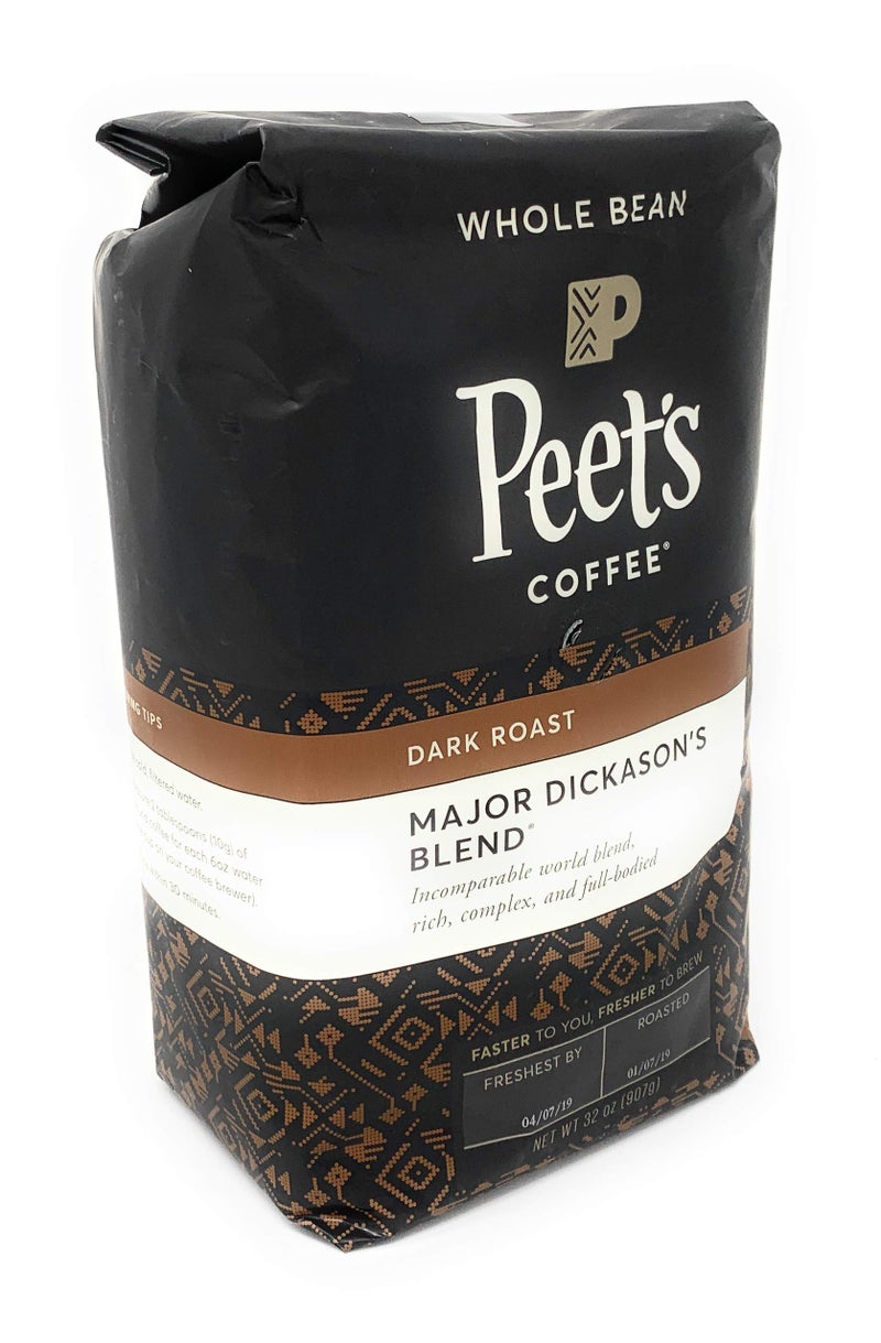 Peet's Coffee Peets Coffee, Major Dickason's Blend, Whole Bean 32oz - Image 4