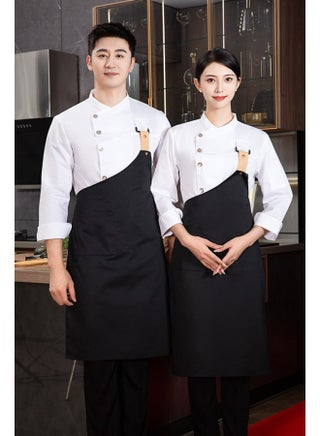 Long Sleeve Chef Coat Perfect Uniform for Kitchen Staff in Restaurants and Hotels Catering Waiter Work Jackets - pzsku/Z83686222E547D8F49B73Z/45/1747796024/40a51dc4-fc45-4fd3-a89b-c63b292b9102