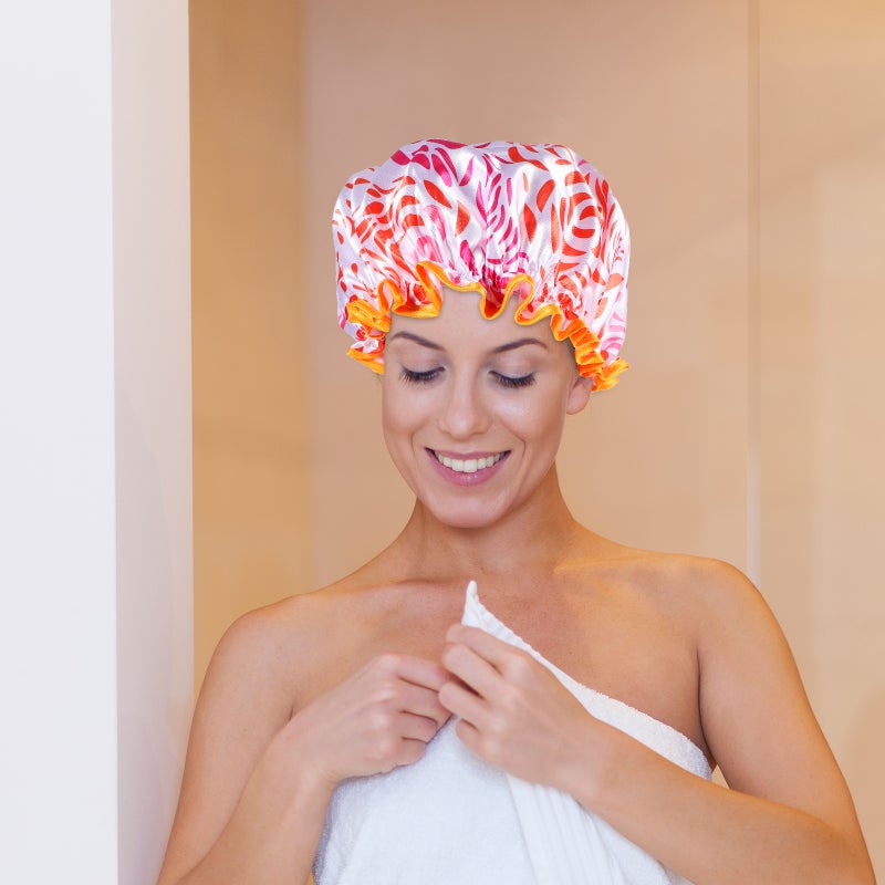 🚽 غطاء استحمام كبير جدا بطبقتين للراحة والأمان مناسب للاستحمام - Image 3