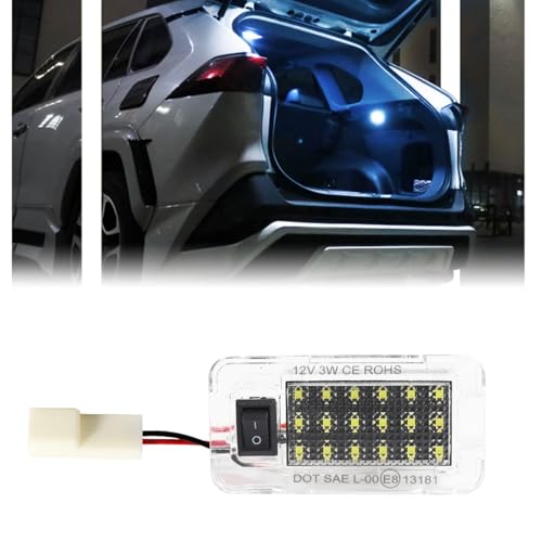 GSOWO Led Luggage Compartment Light for Toyo-ta RAV4 2022 2023 2024 2025, Cargo Lamps Decorative Atmosphere Lamp, Rav4 accessories Trunk Ceiling Lighting, 1 PC, Ice Blue - Image 1