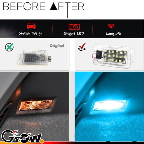 GSOWO Led Luggage Compartment Light for Toyo-ta RAV4 2022 2023 2024 2025, Cargo Lamps Decorative Atmosphere Lamp, Rav4 accessories Trunk Ceiling Lighting, 1 PC, Ice Blue - Image 2
