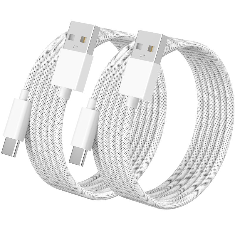 CREHAO [Apple MFi Certified] USBC Charging Cable for iPhone 16,2Pack 6ft USB A to Type C Car Charger 60W Fast Charging Cord Fast Data Sync Nylon Braided for iPhone 16 Pro/16 Pro Max/16 Plus/15 iPad - Image 1