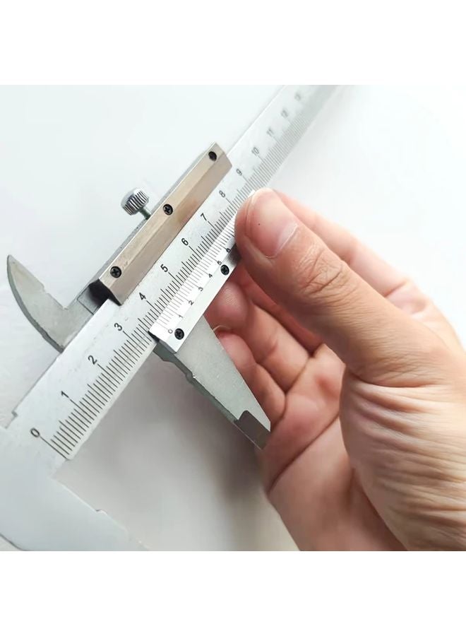 High Precision Stainless Steel Vernier Caliper 0 01mm Accuracy Silvery Color For DIY Industrial - Image 5