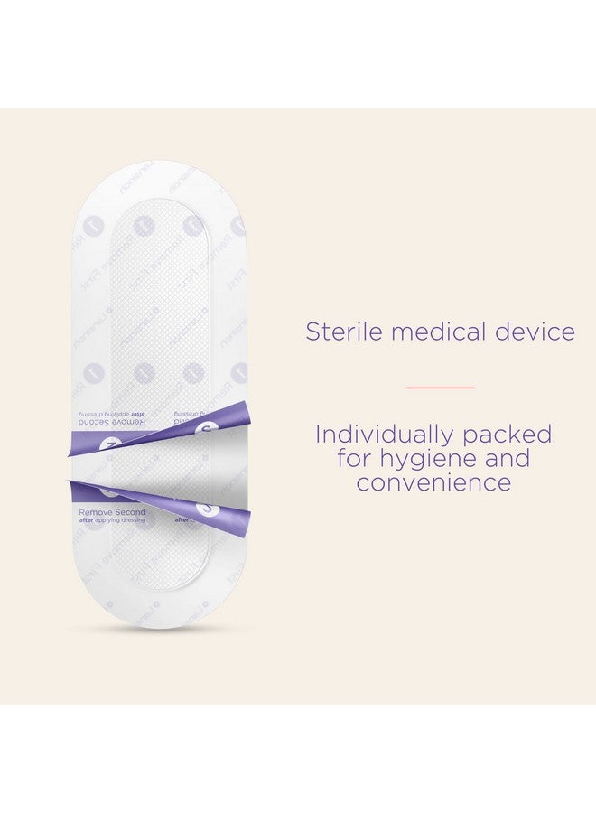 Lansinoh وسادات التعافي بعد العملية القيصرية - أساسيات ما بعد الولادة - 4 وسادات معقمة توفر راحة تبريد لمنطقة الندبة - ضروريات التعافي بعد العملية القيصرية - رائعة لسجل المواليد - Image 4