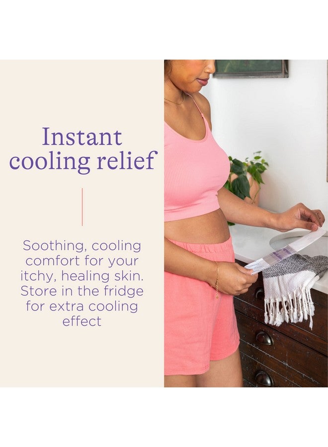 Lansinoh وسادات التعافي بعد العملية القيصرية - أساسيات ما بعد الولادة - 4 وسادات معقمة توفر راحة تبريد لمنطقة الندبة - ضروريات التعافي بعد العملية القيصرية - رائعة لسجل المواليد - Image 5