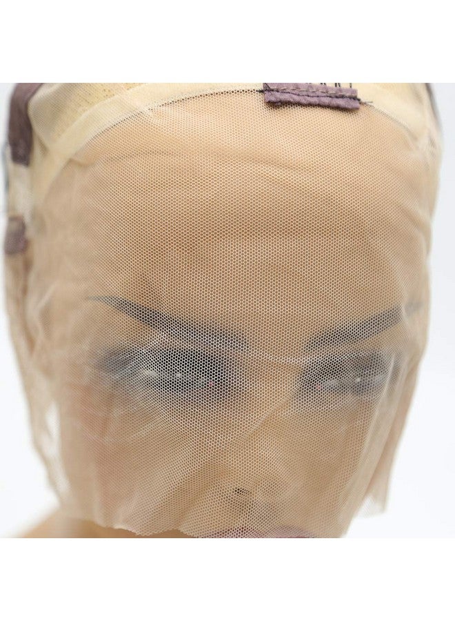 BTWTRY Transparent Full Lace Wig Caps for Making Wig with Adjustable Straps Medium Size 22.5inch DIY Wig Accessories (Full Lace Wig Cap, Transparent) - Image 5