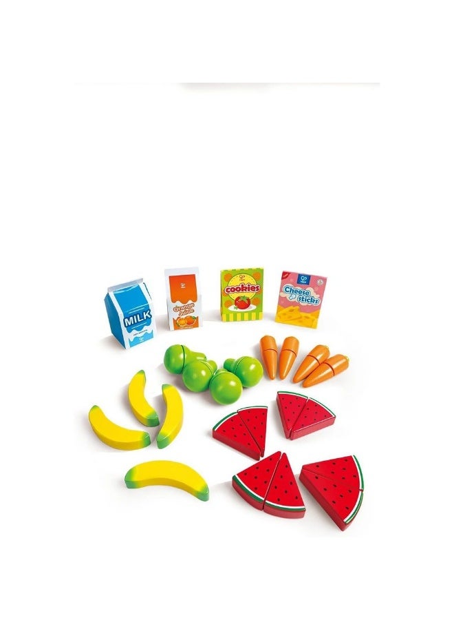 Hape مجموعة ألعاب سوق المزارعين من هابي بلاي إيسينشالز (62 قطعة) - Image 3