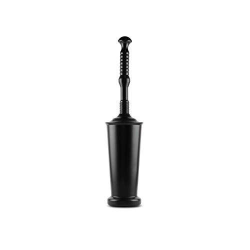 Master Plunger MP1600-TB 1.6 Gallon Low Flush Toilet Plunger with Funnel Nose Design. Tall Bucket included, Black - Image 4