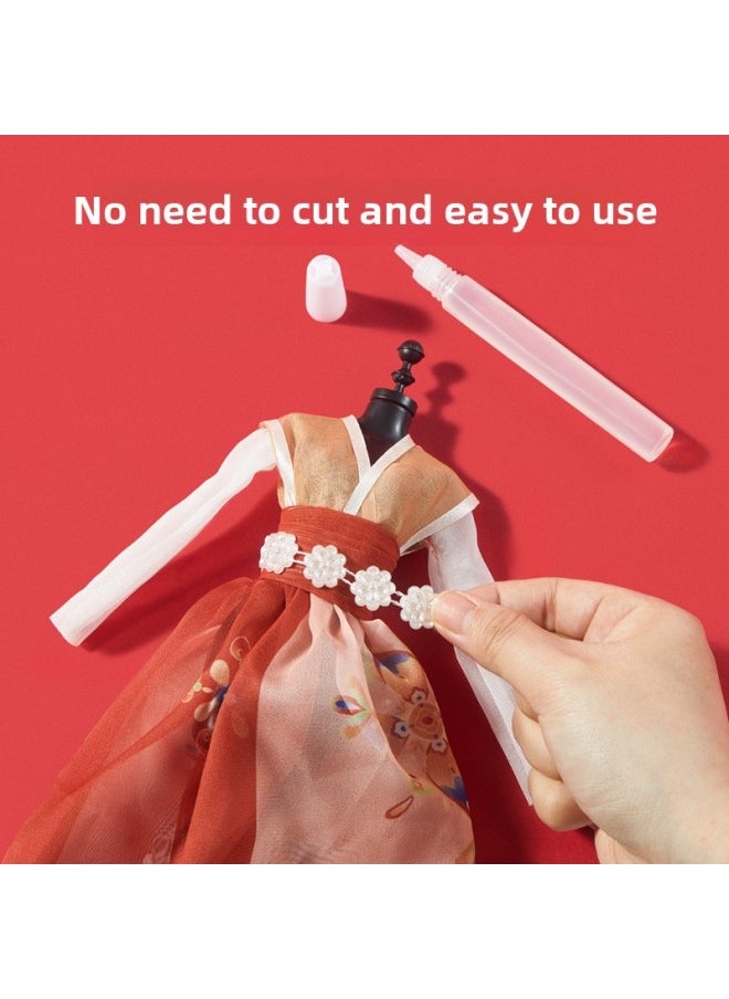 Generic - Lele Fish Handmade Children's DIY Making Material Cyber Popular Handmade Toy Girl Handmade Bag Clothing Design Children-Color:Yunjin Nishang  Super Luxury Gift Box Style - Image 1