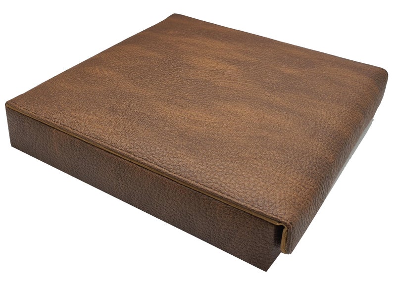 essart PU Leather jewelry Organizers Storage Box For Earring, Rings, Cufflinks, Chain, Bangle (10080-DF-Brown) - Image 4