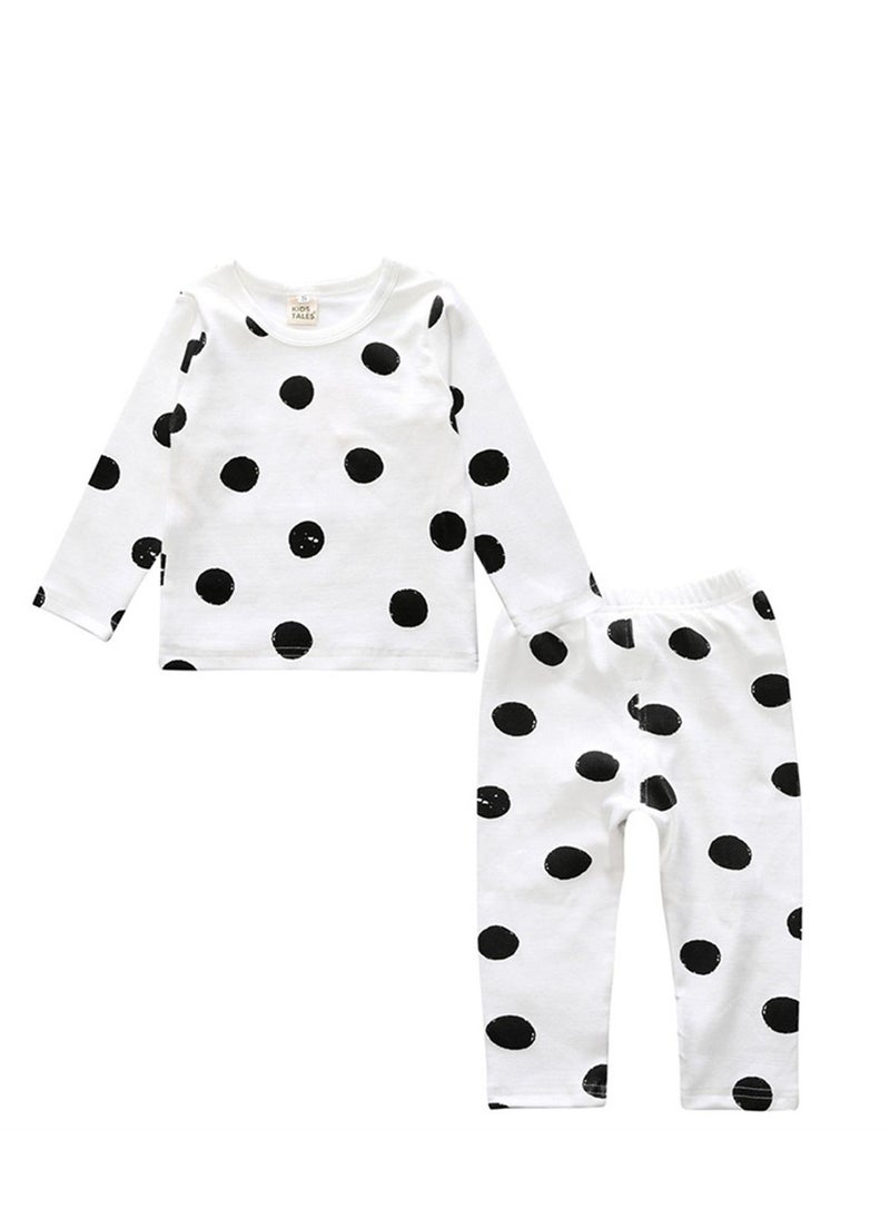 KIDS TALES Children's Pajama Set In Children's Underpants Baby Belly Care Home Wear 