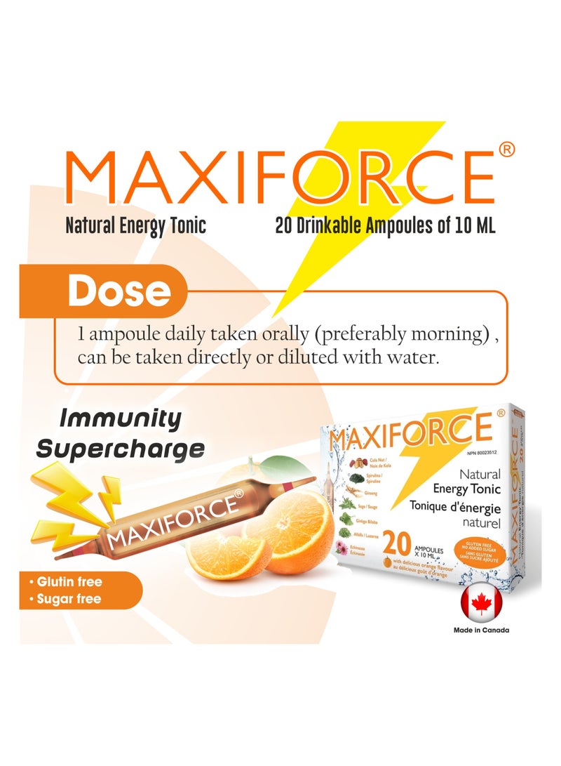 Maxiforce HOMEOCAN Maxiforce Drinkable Ampoules - Image 3