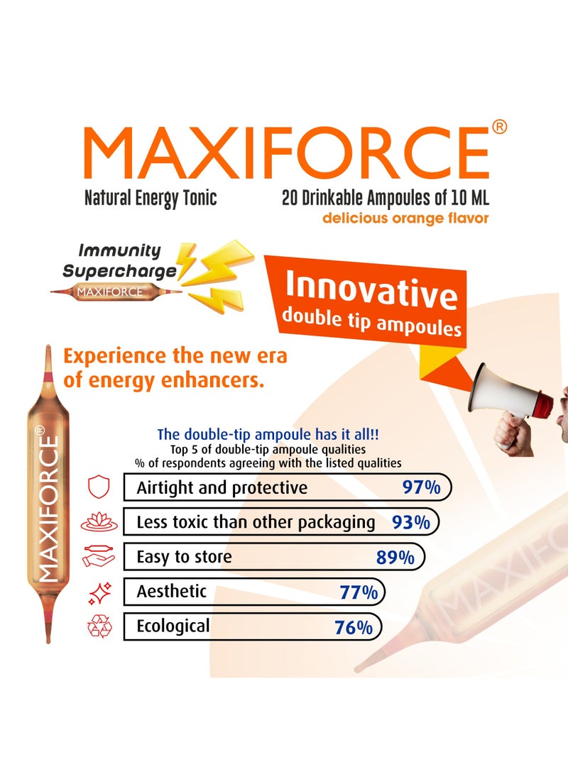 Maxiforce HOMEOCAN Maxiforce Drinkable Ampoules - Image 4