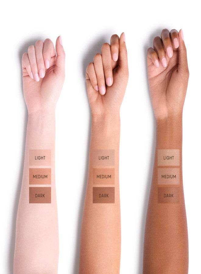 HALEYS Re-sculpt Smoothing Contour Powder (Dark) Lightweight, Non-Caking, Nourishing & Skin-Softening, Infused with Shea Butter & Chamomile Flower Water to Soothe Skin - Image 3