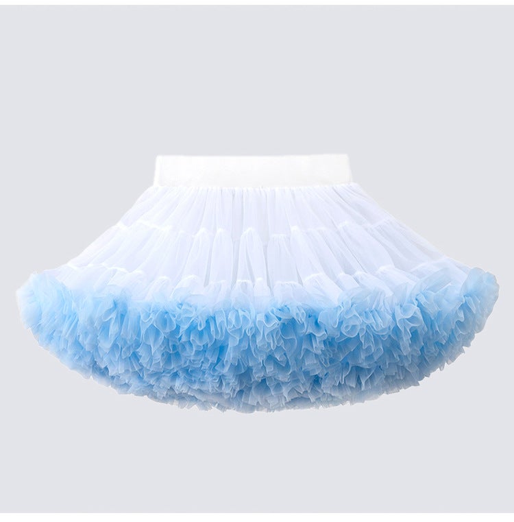Tutu Skirt Type A Half Skirt For Girls, Second Generation Baby Girl, Stylish One-Year-Old Princess Skirt, Children'S Tutu Skirt, Convex Skirt For Girls - Image 1