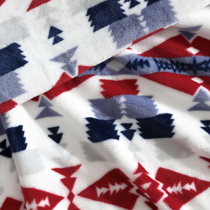 Wrangler - Throw Blanket  Soft Plush Fleece Bedding  Yellowstone Inspired  Western Decor for Bed or Couch (Nolan Blue  50"" x 70"") - Image 3