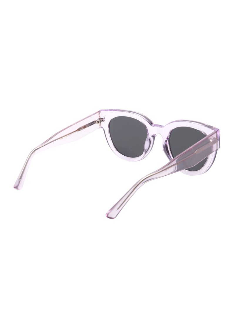 A.Kjaerbede Halo Sunglasses in Lavender Transparent color - Image 3