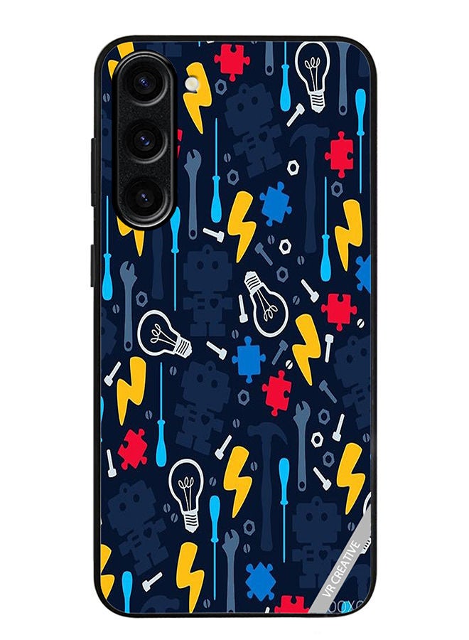 VR CREATIVE Protective Case Cover For Samsung Galaxy S23 Multicolour Design - Image 1