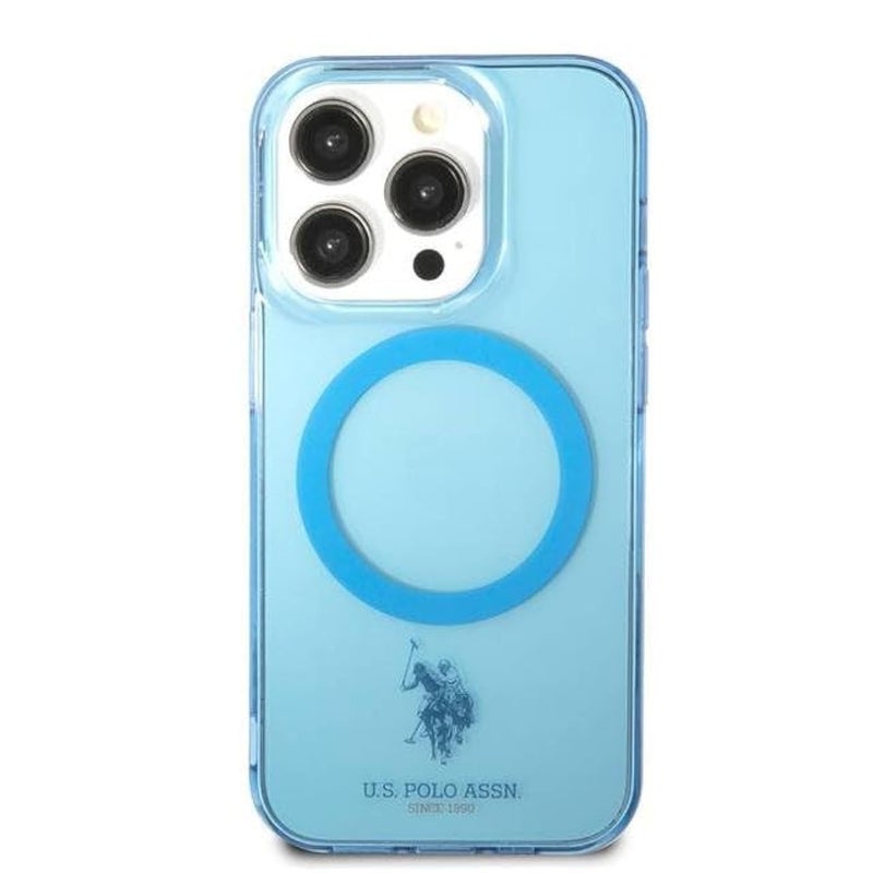 CG Mobile US Polo MagSafe Hard Case iPhone 14 Pro  Blue
