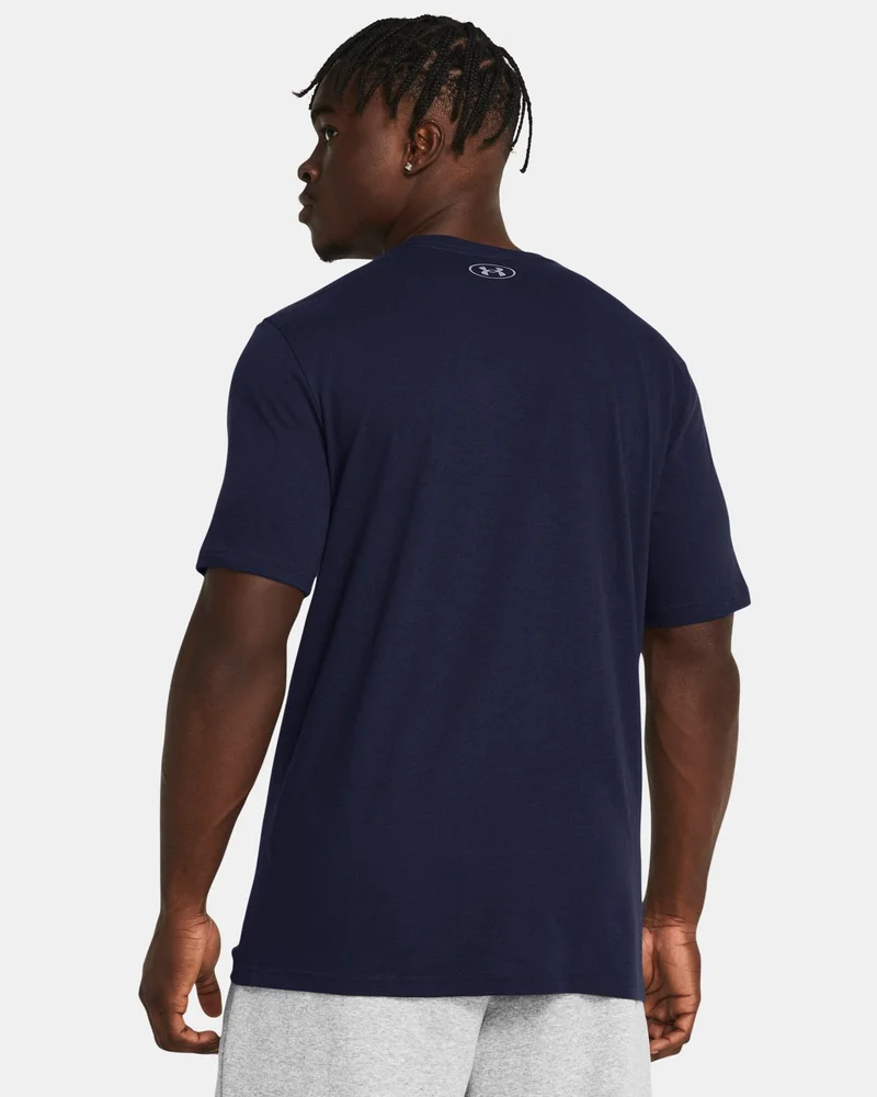 UNDER ARMOUR Blue Men's Foundation T-Shirt for Men | Best Price UAE