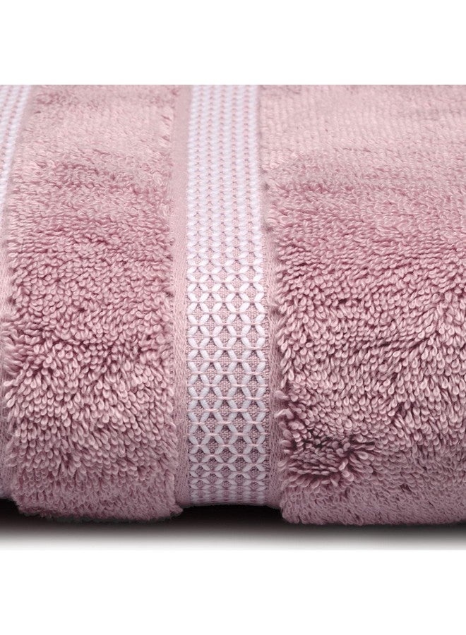 SPACES Hygro Cotton Bath Towel Blooms Softer When Washed Ultra Absorbency Dries You Quicker (Solid, 75cmx150cm) - Light Violet - Image 4