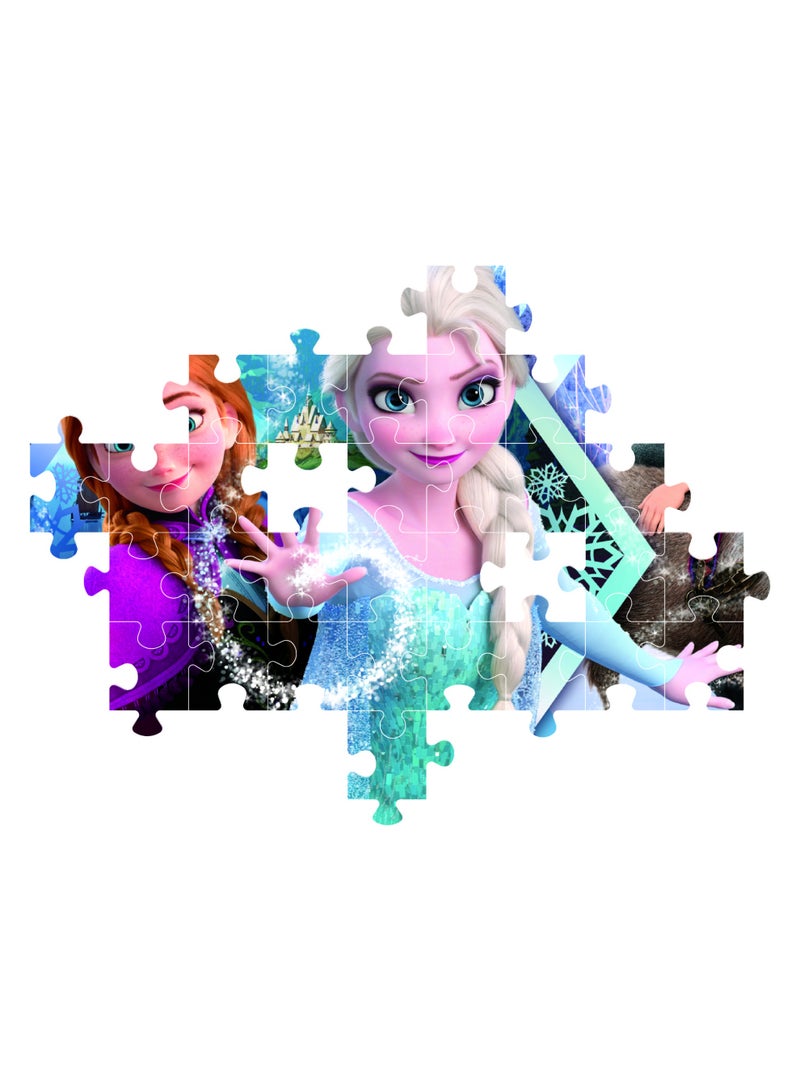 Clementoni Puzzle Dinsye Frozen Spell 104-Pieces | Jigsaw Puzzle | Children's Puzzle | Preschool Learning Toys | Develops Problem Solving Skills | Made in Italy - Image 2