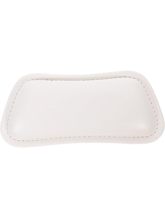 White Computer Mouse Wrist Rest Wrist Brace Compact Light Pain Relief Long Work Gaming - Image 1