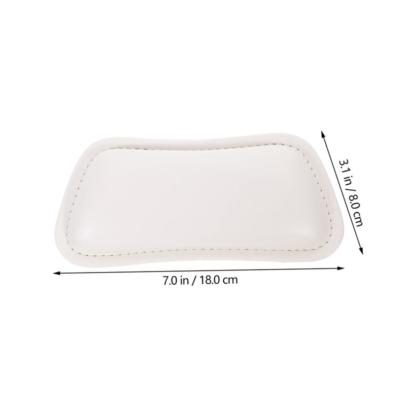 White Computer Mouse Wrist Rest Wrist Brace Compact Light Pain Relief Long Work Gaming - Image 5