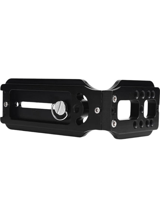 WEIFENG Wf-100 Professional Camera Dv Gimbal Vertical Shooting Plate, Mirrorless Camera Gimbal Dslr Ball Gimbal L-Shaped Vertical Shooting Quick-Release Plate, Universal Right-Angle Bracket - Image 1