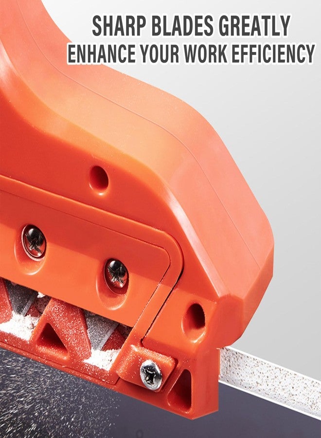 HOTBEST Plasterboard Fast Cutter, Plasterboard Edger, Precise 45° 60° Gypsum Board Hand Plane with 10 Blades, Drywall Edge Chamfer Woodworking Hand Tool Cutting for Drywall Plasterboard (45°+60°) - Image 5