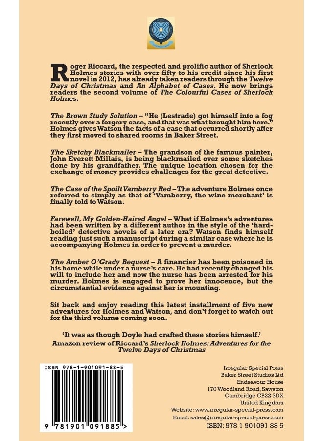 The Colourful Cases of Sherlock Holmes (Volume 2): Five new stories from the notes of John H. Watson  - Image 2