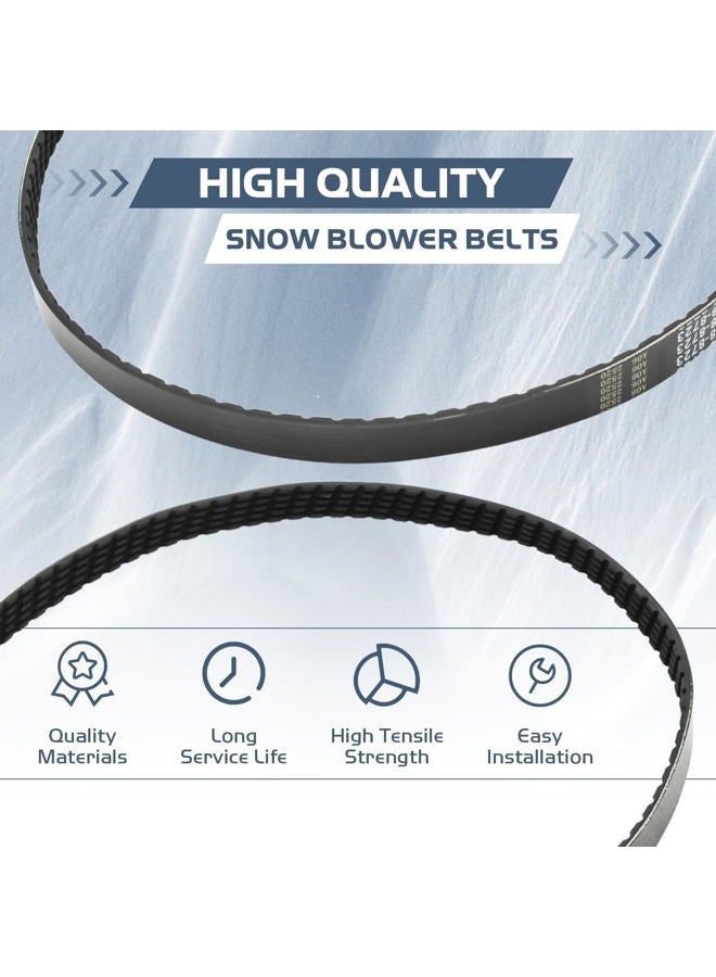 TOSRWGLL 138-8723 Snowblower Belt Replacement for Toro 721 & 821 Power Clear Snow Blower 38752,38753,38754,38755,38756,38757,Snowblower Parts Drive Auger Belt - Image 5