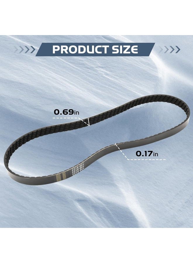 TOSRWGLL 138-8723 Snowblower Belt Replacement for Toro 721 & 821 Power Clear Snow Blower 38752,38753,38754,38755,38756,38757,Snowblower Parts Drive Auger Belt - Image 2