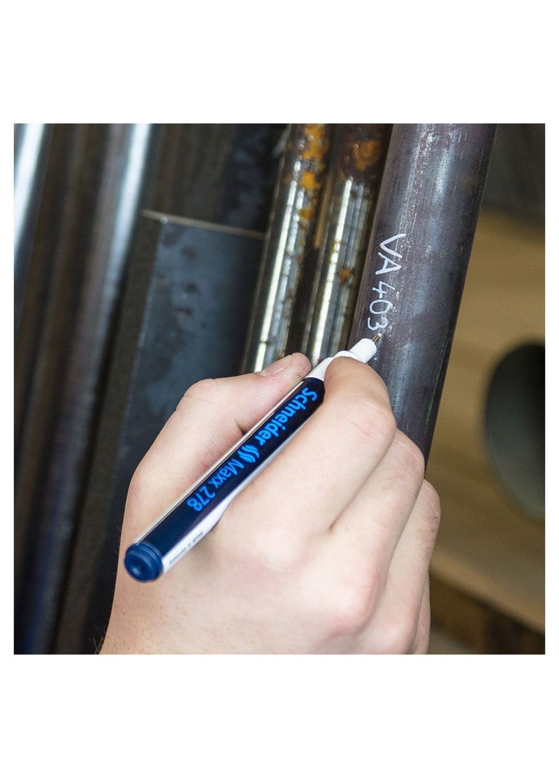 Schneider علامة طلاء ماكس 278 قطعة واحدة طرف رفيع حبر ذهبي - Image 5