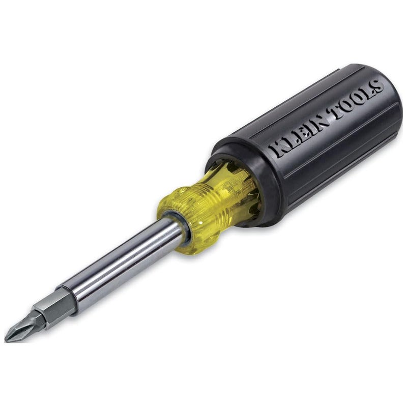 Klein Tools Klein Tools 32500 11-in-1 Screwdriver / Nut Driver Set, 8 Bits (Phillips, Slotted, Torx, Square), 3 Nut Driver Sizes, Cushion Grip Handle  - Image 1
